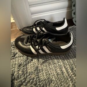 Samba Adidas Kids Black and White Sneakers
